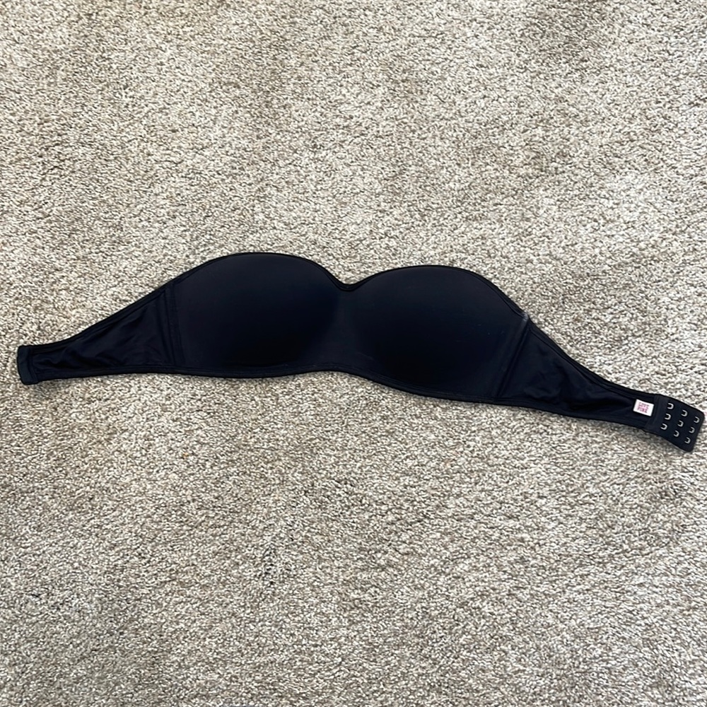 PINK Strapless Bandeau Bra